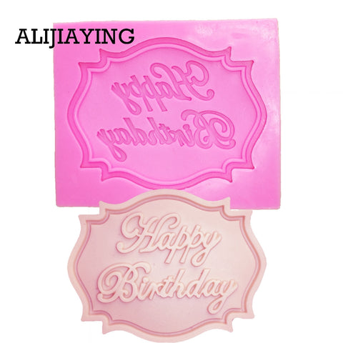 Happy Birthday Letters Mould