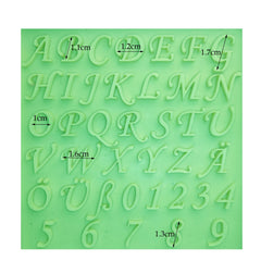 English Alphabet Mould