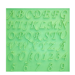 English Alphabet Mould