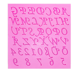 English Alphabet Mould