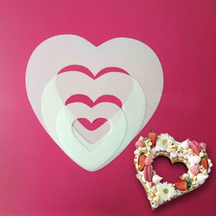 Heart Shape Plastic Cake Mould
