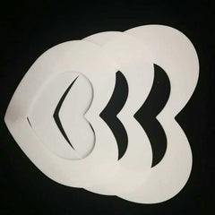 Heart Shape Plastic Cake Mould