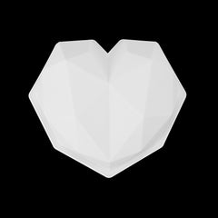 3D Diamond Heart Shape Mould (Large & Small)