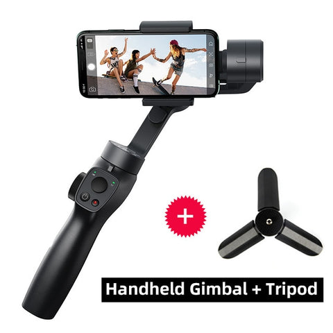 Baseus 3-Axis Handheld Gimbal Wireless Bluetooth Phone Gimbal Stabilizer for iPhone Tripod Gimbal Smartphone Stabilizer Gimbal