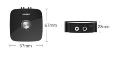 Ugreen Bluetooth Receiver 4.1 2RCA 3.5mm Jack Aux Audio Receiver Wireless Adapter Music for Headphone Car Bluetooth Receiver